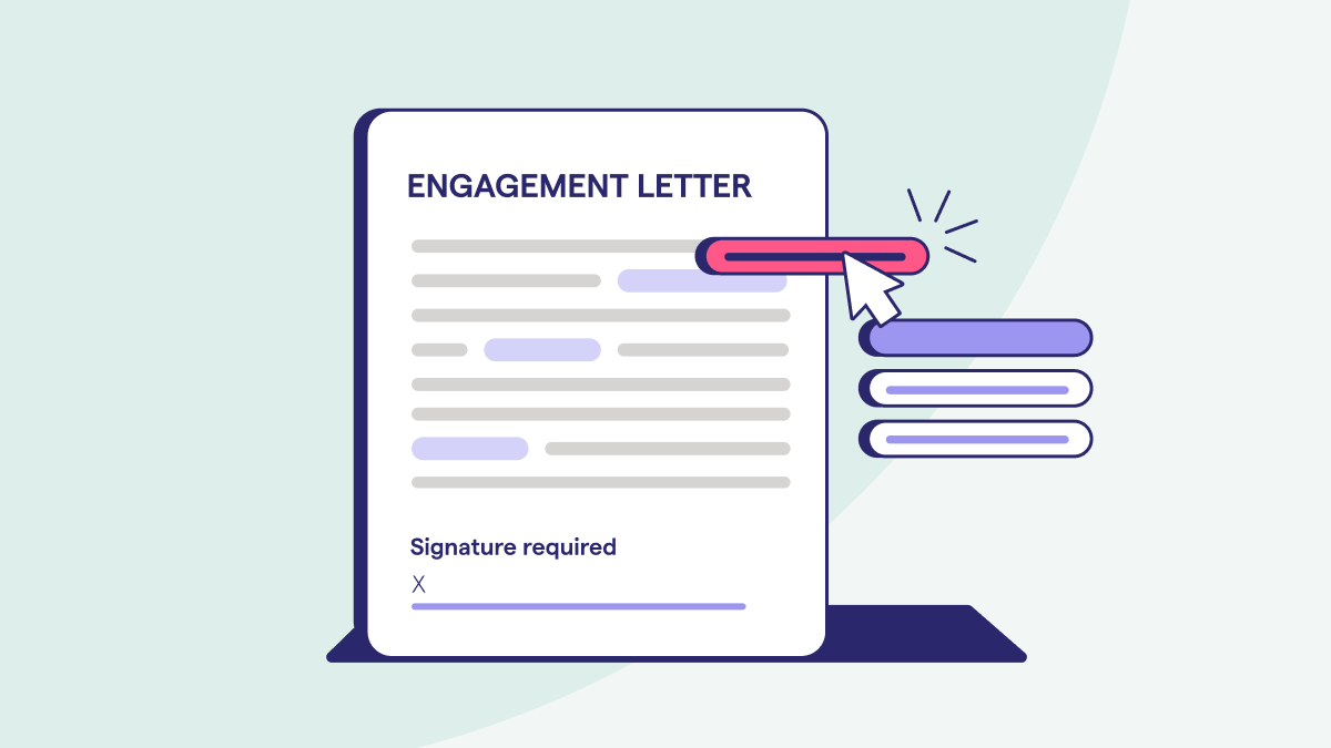Engagement letter prepared in minutes with templates